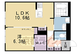 ＦＥＬＩＣＥ　七本松 101 ｜ 京都府京都市上京区三番町（賃貸マンション1LDK・1階・43.15㎡） その2