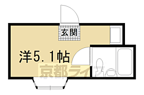 ロイヤル太秦 302 ｜ 京都府京都市右京区太秦青木元町（賃貸マンション1K・3階・10.73㎡） その2