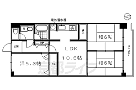 京都府京都市南区東九条西河辺町（賃貸マンション3LDK・6階・64.40㎡） その2