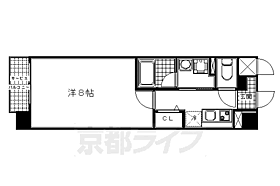 京都府京都市下京区東塩小路町（賃貸マンション1K・1階・25.06㎡） その2