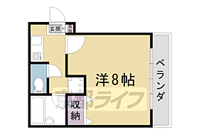 フリーデンハイムキタ 305 ｜ 京都府京都市上京区泰童片原町（賃貸マンション1K・3階・24.34㎡） その2