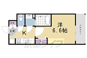 京都府京都市南区東九条北松ノ木町（賃貸マンション1K・3階・22.05㎡） その2