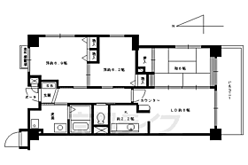 京都府京都市下京区矢田町（賃貸マンション3LDK・6階・68.73㎡） その2