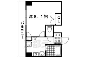 アンボワーズ 401 ｜ 京都府京都市北区平野上柳町（賃貸マンション1K・4階・25.35㎡） その2