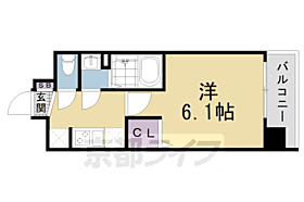 京都府京都市南区上鳥羽勧進橋町（賃貸マンション1K・7階・21.17㎡） その2