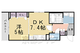 京都府京都市南区西九条横町（賃貸マンション1DK・5階・34.29㎡） その2