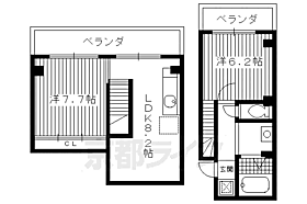 京都府京都市下京区中野之町（賃貸マンション2LDK・5階・49.20㎡） その2