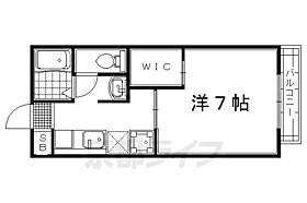 ヴィヴィセレサ壱番館 208 ｜ 京都府京都市右京区山ノ内苗町（賃貸アパート1K・2階・24.50㎡） その2