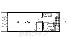 エステート朱雀 309 ｜ 京都府京都市中京区西ノ京左馬寮町（賃貸マンション1K・3階・17.94㎡） その2