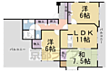エクラ桂駅前6階13.0万円