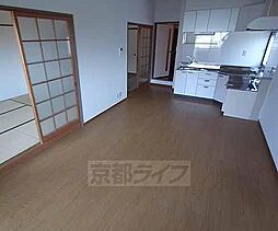 ル・サフィール五条 404 4階2LDKのリビング/ダイニング