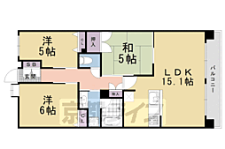 パラドール四条山ノ内ウエストシティ 6階