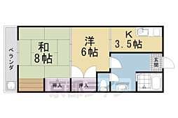 洛西マンションNO.2 4階