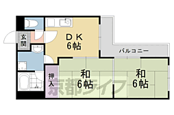 間取図画像 2DK