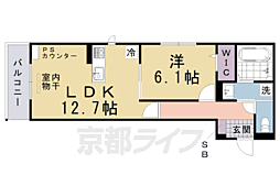 ＧＲＡＭＭ桂北滝川　Ｂ棟 3階/302