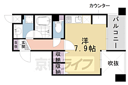 京都市営烏丸線 五条駅 徒歩9分 7階/-