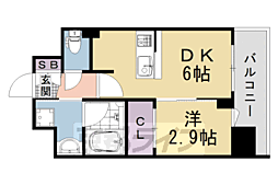間取図画像 1DK