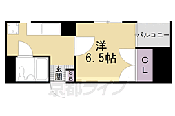 SKBビル 1Kの間取図画像