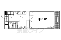 Maison・Belong 1Kの間取図画像