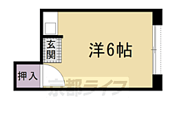 (株)野谷工務店 ワンルームの間取図画像