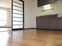 JR青梅線 西立川駅 徒歩6分の賃貸アパート 1階2DKのリビング/ダイニング