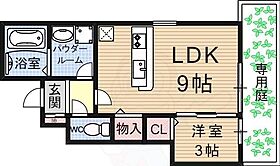 滋賀県大津市石山寺２丁目（賃貸アパート1LDK・1階・30.49㎡） その2