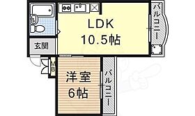 京都府京都市山科区大宅早稲ノ内町（賃貸マンション1LDK・2階・31.96㎡） その2