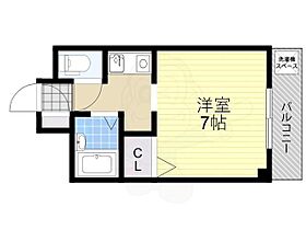 滋賀県大津市月輪１丁目（賃貸マンション1R・4階・20.41㎡） その2