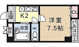 京都府京都市山科区勧修寺風呂尻町（賃貸マンション1K・2階・20.56㎡） その2