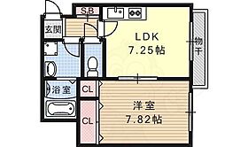 京都府京都市山科区竹鼻堂ノ前町（賃貸マンション1LDK・2階・35.47㎡） その2