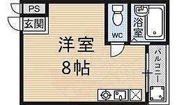 🉐敷金礼金0円！🉐京都地下鉄東西線 御陵駅 徒歩1分