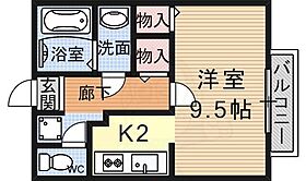 滋賀県大津市衣川１丁目（賃貸アパート1K・1階・29.44㎡） その2