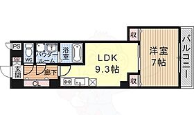 滋賀県大津市浜大津１丁目（賃貸マンション1LDK・9階・40.88㎡） その2