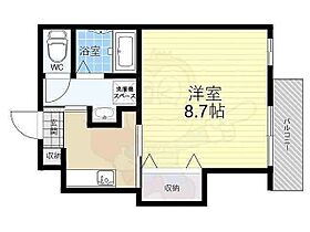 京都府宇治市六地蔵町並（賃貸マンション1K・3階・26.60㎡） その2