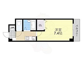 滋賀県大津市本堅田３丁目（賃貸マンション1K・3階・23.21㎡） その2