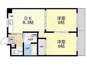 京都府京都市山科区西野山射庭ノ上町（賃貸マンション2LDK・2階・50.00㎡） その2