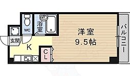JR東海道・山陽本線 瀬田駅 徒歩25分の賃貸マンション 4階1Kの間取り