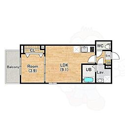 京阪京津線 四宮駅 徒歩5分 3階/-