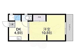 京阪京津線 四宮駅 徒歩20分 2階/-