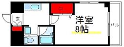 Jardinde駒込 1Kの間取図画像