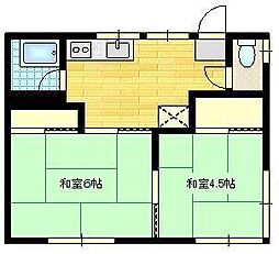 若楠コーポ 1階