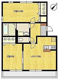 ニューリバーサイド夢咲 A 3階