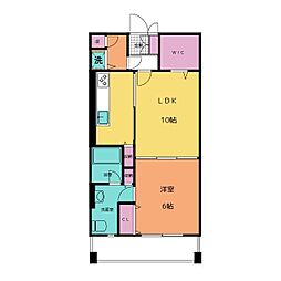 GRIDDER 1LDKの間取図画像