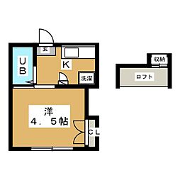 間取図画像 1K