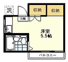 ハイツきむら 205 ｜ 東京都国分寺市東元町1丁目2-2（賃貸アパート1R・2階・15.00㎡） その2