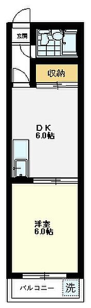 ストークハイツタケダ 303｜東京都小平市学園東町1丁目(賃貸マンション1DK・3階・27.09㎡)の写真 その2