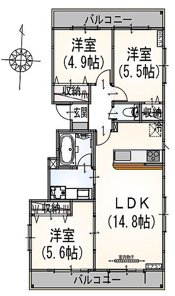 画像2:間取