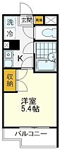 カリスヤマガ 307 ｜ 東京都小平市学園東町1丁目（賃貸マンション1K・3階・18.20㎡） その2