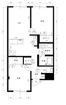 とがみマンション  ｜ 東京都国立市西2丁目14-30（賃貸マンション2LDK・1階・54.02㎡） その2