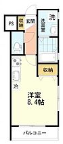 東京都小平市学園東町3丁目（賃貸アパート1R・1階・23.46㎡） その2